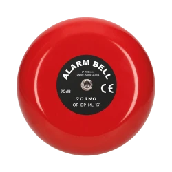 Häirekell 230V 90dB punane 150mm