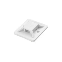 Kaablisideme liimankur valge 20x20mm max 4,8mm