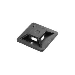 Kaablisideme liimankur must 20x20mm max 4,8mm