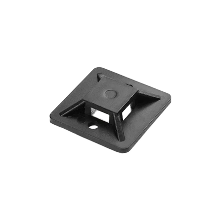 Kaablisideme liimankur must 20x20mm max 4,8mm