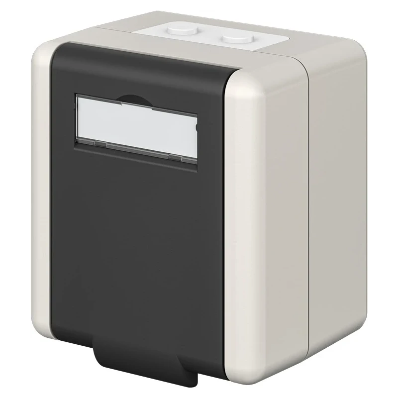 Arvutipesa 2-ne adapterkarp pinnale tühi IP44 hall