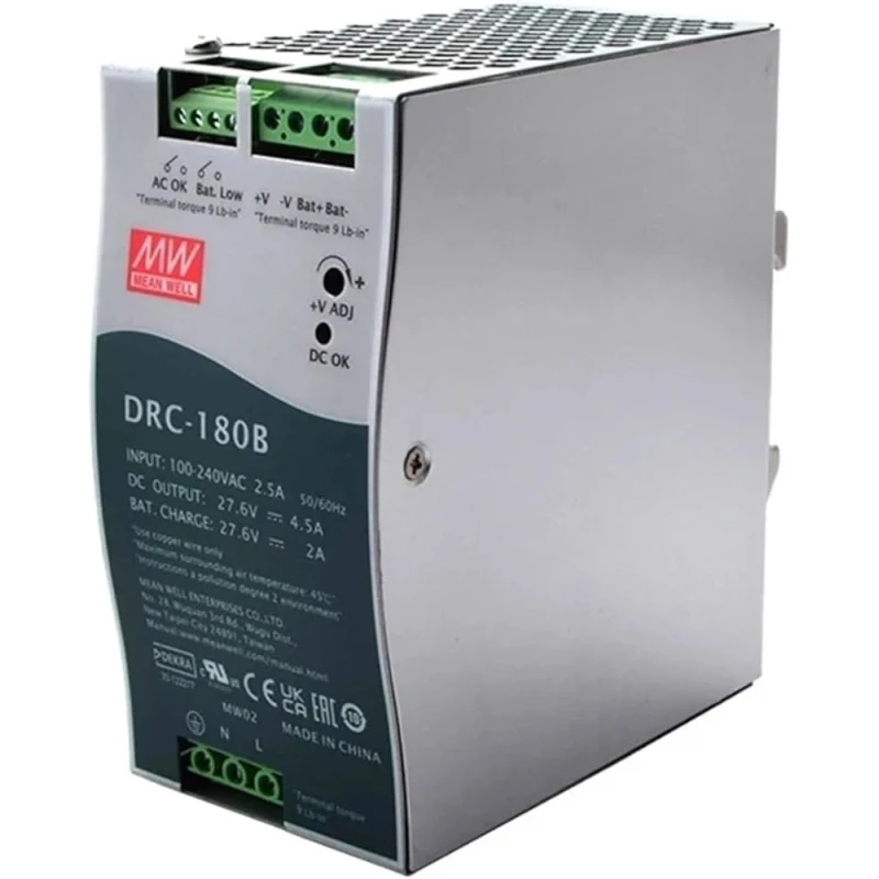 Toiteplokk 4.5A 27,6VDC akulaadimise funktsiooniga