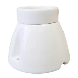 Keraamiline valge E27 pindpaigaldatav pesa