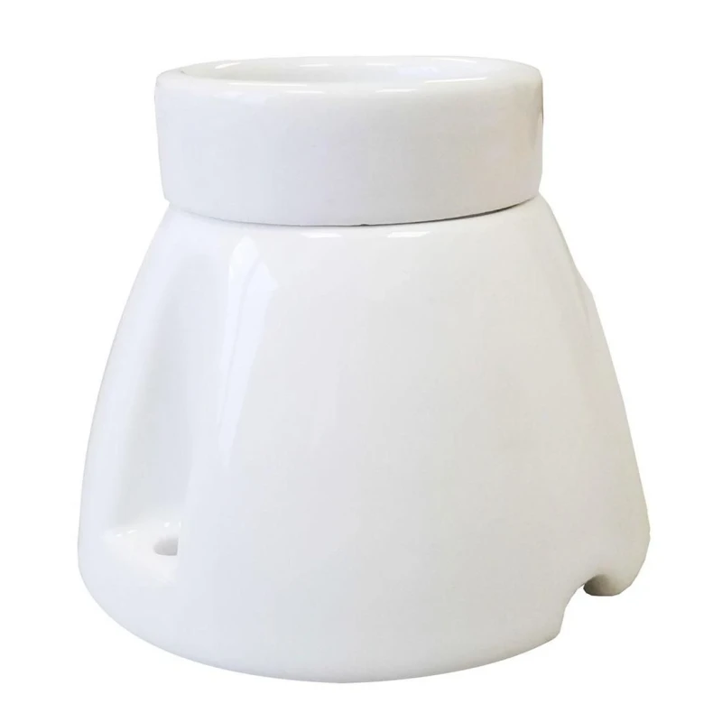 Keraamiline valge E27 pindpaigaldatav pesa