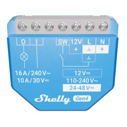 Shelly 1 Gen4 Relee 16A WiFi BT Zigbee Matter
