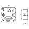 1702 SE Relay switch insert, 2-channel