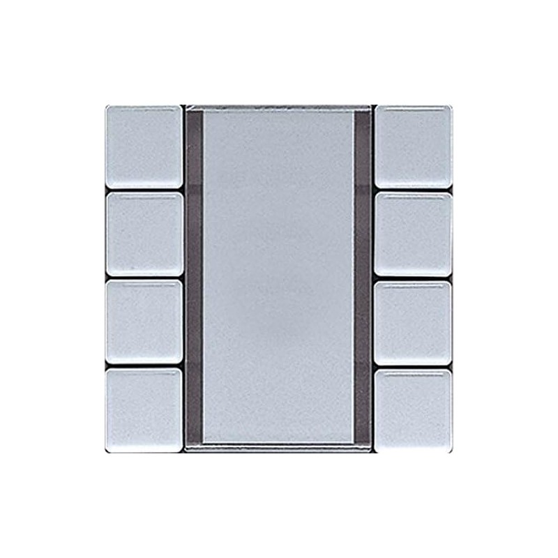 KNX suru-nupp klahvid 4-kanalit Aluminium