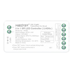 SPIR3 Led controller 5-24V 10A Single color / RGB / RGBW