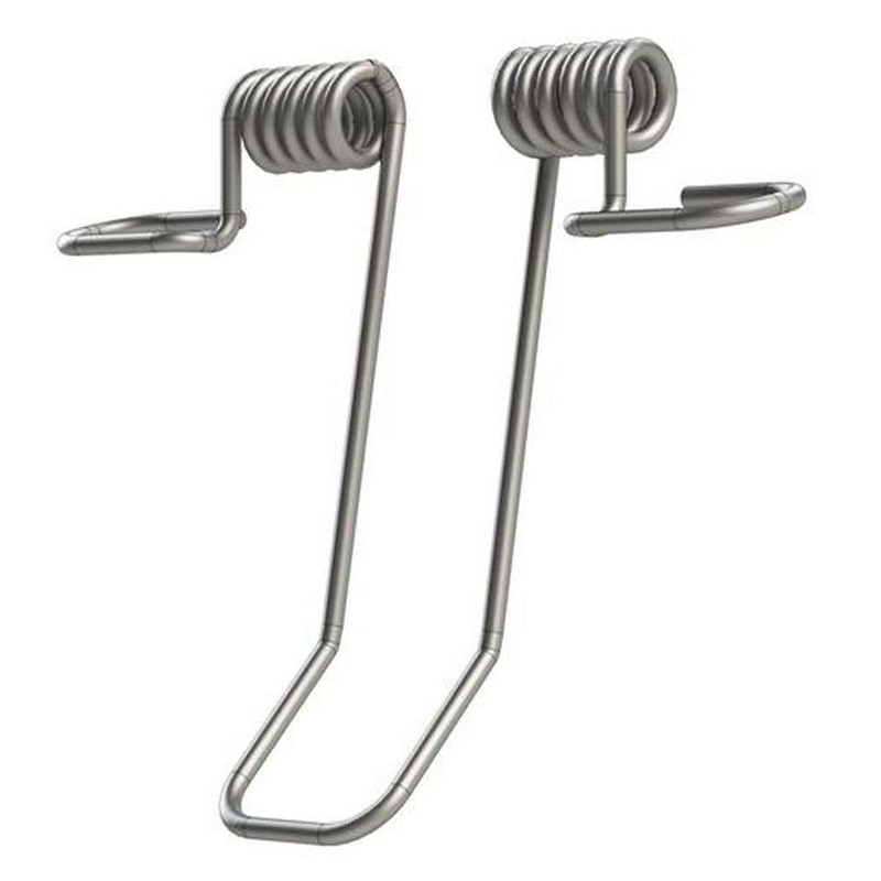 Profile mounting spring
