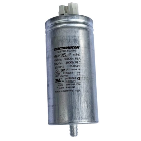 Motor Capacitor  25,0µF 450V