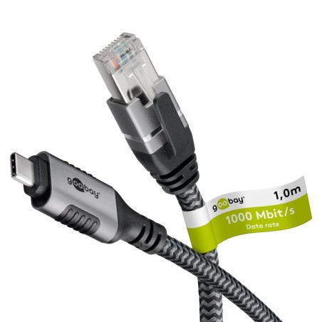 USB-C - RJ45 kaabel must