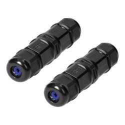 Jätkumuhv 2x1,5 kaablile kruviga IP68 2tk