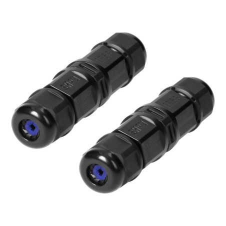 Jätkumuhv 2x1,5 kaablile kruviga IP68 2tk