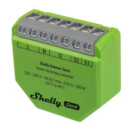Dimmer Gen4 200W WiFi BT Matter Zigbee Shelly