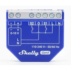Shelly Dimmer 0/1-10V PM Gen4 WiFi BT Matter Zigbee
