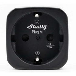 Shelly Plug M Gen3 nutipesa 13A WiFi BT Matter