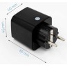 Shelly Plug M Gen3 nutipesa 13A WiFi BT Matter