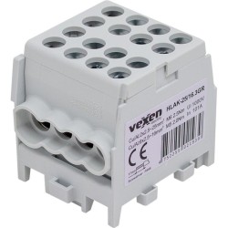 Jaotusklemm HLAK Al/Cu 2x25 - 6x16mm2 hall