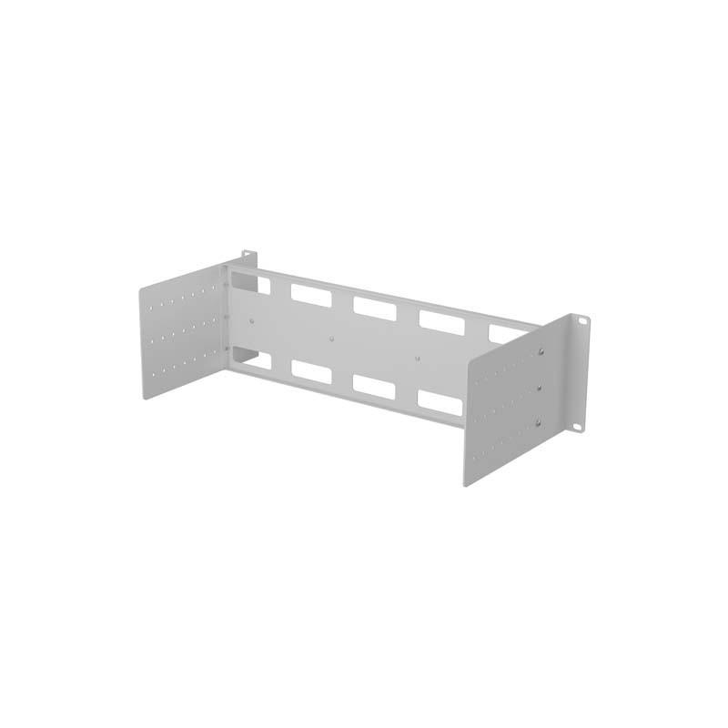 3U 19" paneel DIN-latiga
