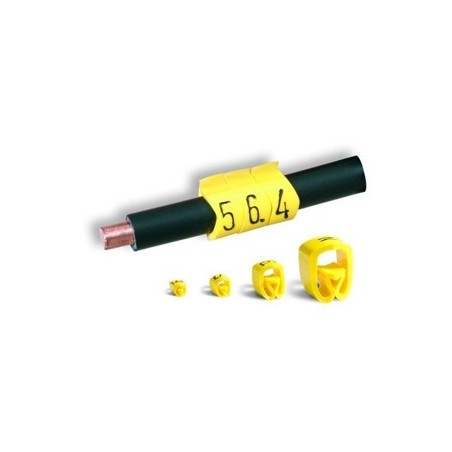 PA1/3 cable marking 0.75 - 4.0mm² (250pcs)