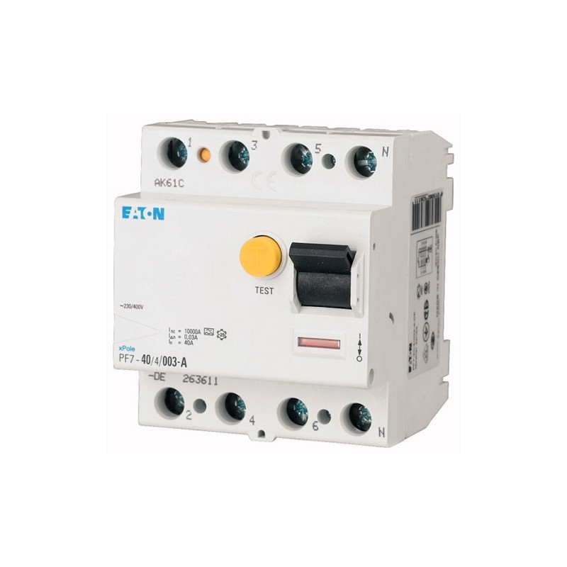 PF7 RCD 10kA rikkevoolukaitse