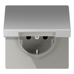 LS 990 Aluminium kaanega pistikupesad