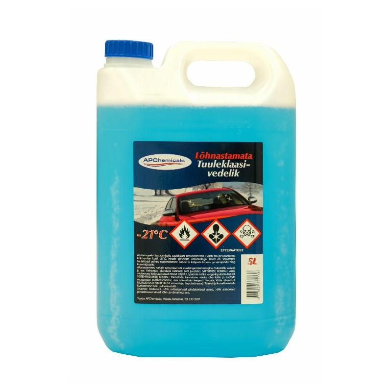 Klaasipesuvedelik 5L