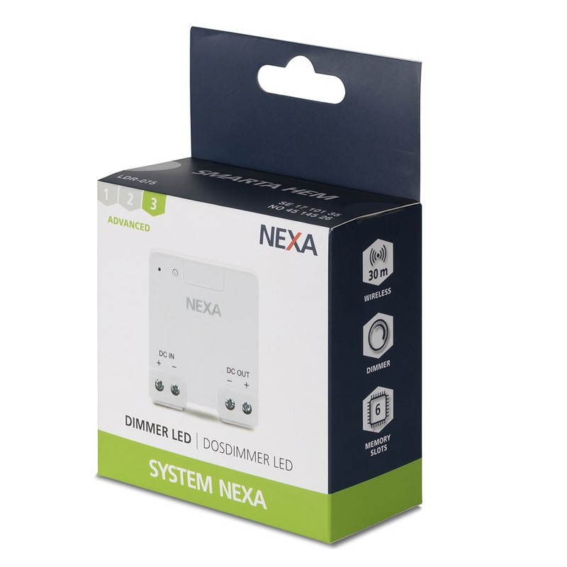 LDR-075 Kauglüliti dimmer 12-24VDC 75w