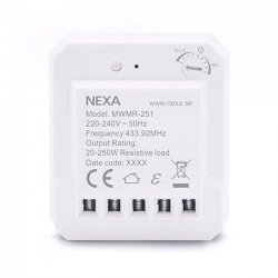 MWMR-251 Kauglüliti-dimmer lisasisendiga