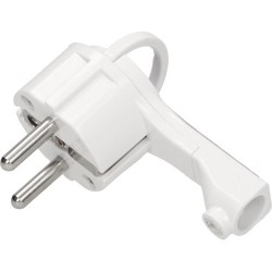 Pistik maandusega küljele 16A 