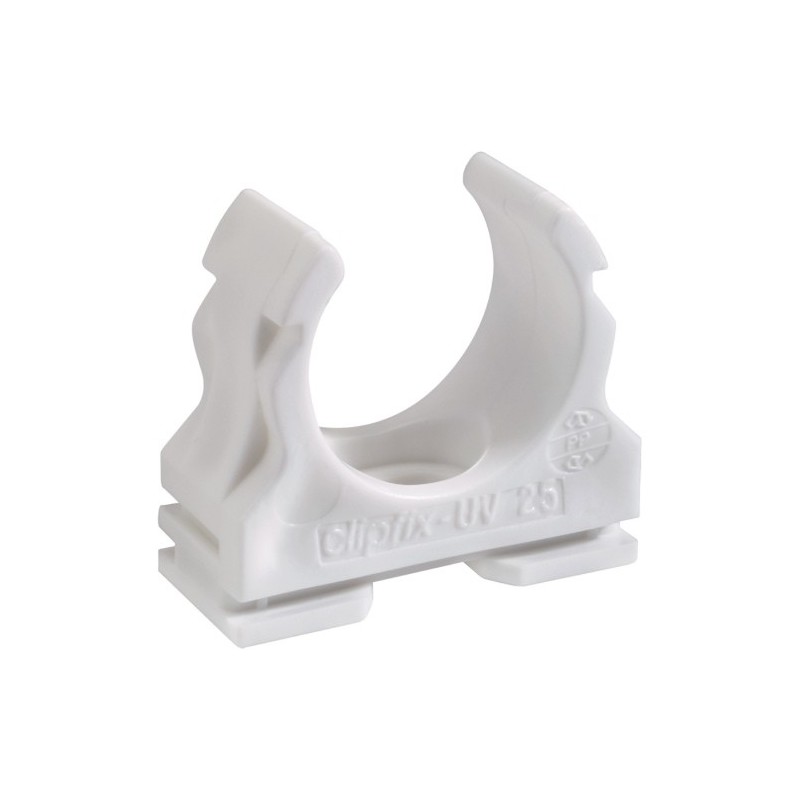 Clipfix-UV toruklamber valge