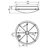 Modena Mini IP54 plafoon Modena Mini IP54 plafoon