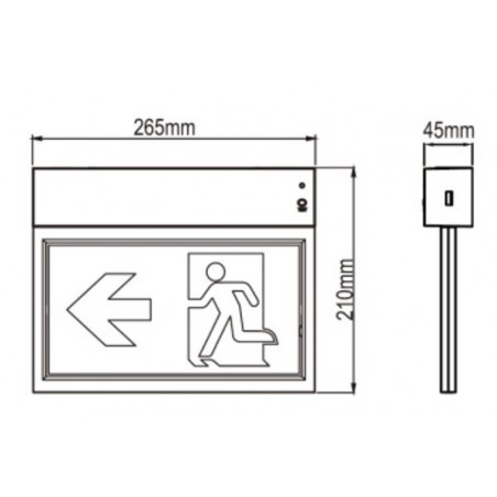 Piana Led turvavalgusti