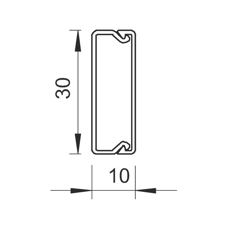 WDK 10030 10x30mm kaablikarbik
