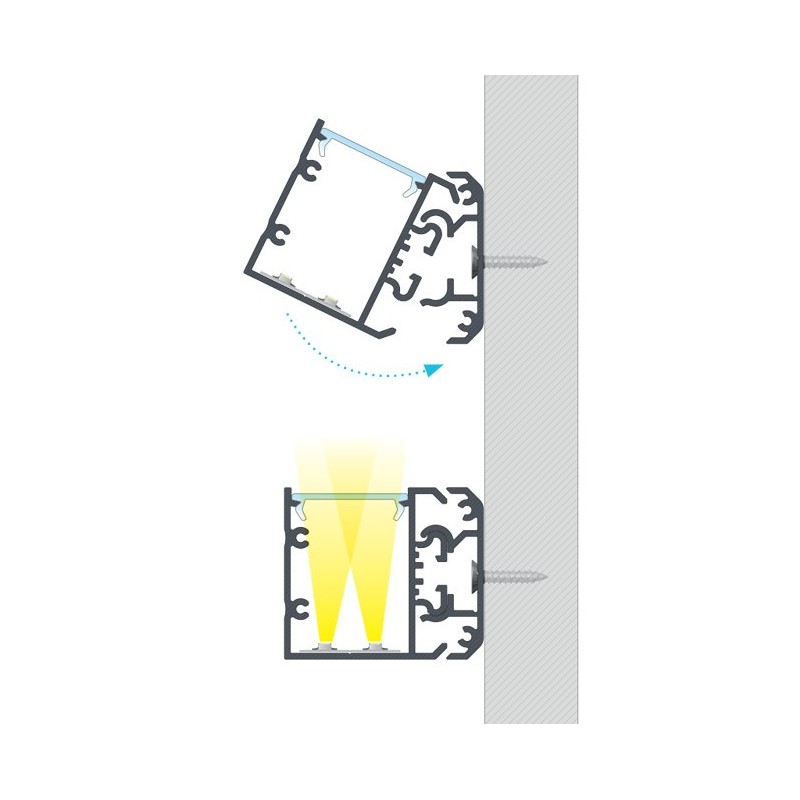 UNICO led profiil seinale