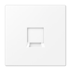 LS990 matt snow white Keystone center plate