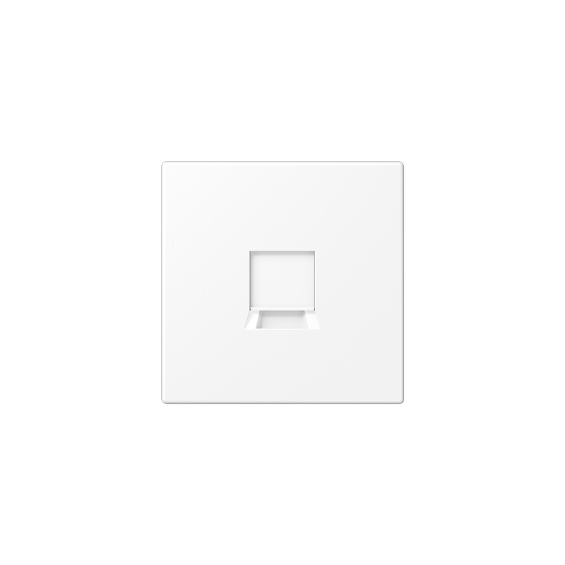 LS990 matt snow white Keystone center plate