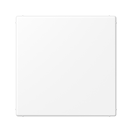 LS990 matt snow white blank center plate