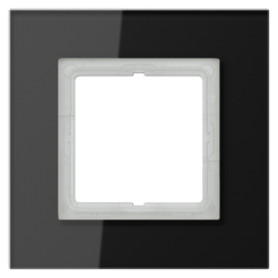 LS Plus black glass frame