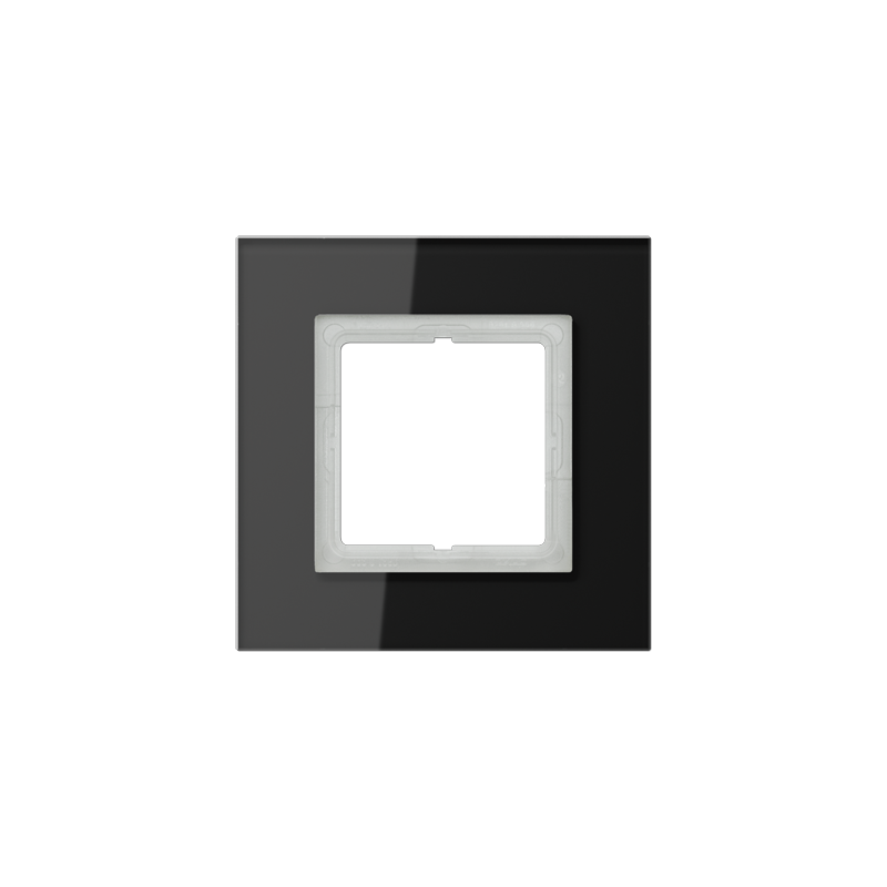 LS Plus black glass frame