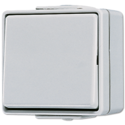 WG 600 1 gang switch IP44