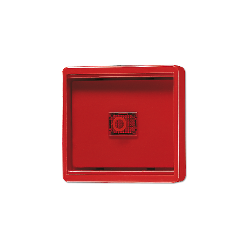 WG 600 1-gang rocker with glass plate IP44