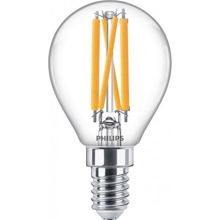CLASSIC LEDLuster P45 E14 dimmable clear