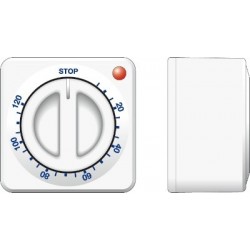 Mehaaniline taimer 120min. 2pooluseline, IP44