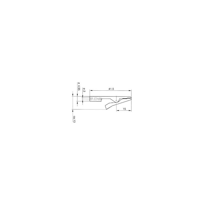 Isoleeritud mini-krokodillklemmid 2mm