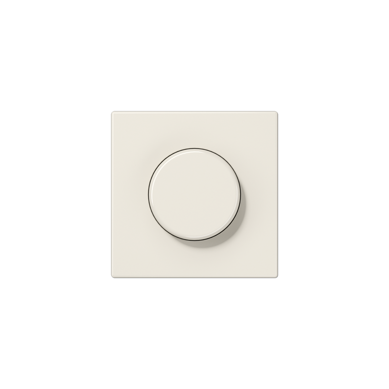 LS 1740 centre plate for rotary dimmer ivory