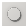 LS 1740 centre plate for rotary dimmer lightgray