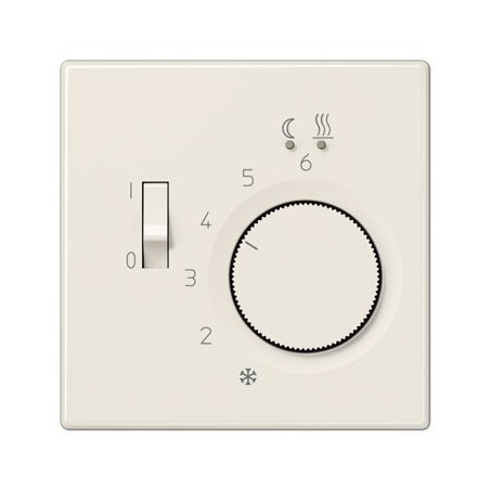 LS FTR 231 PL Eberle floor heating thermostat cover ivory
