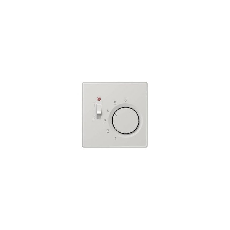 LS TR 231 PL thermostat cover with switch lightgray