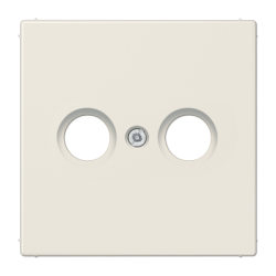 LS 990 centre plate TV-FM SOCKET ivory